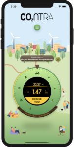UI der Co2ntra App