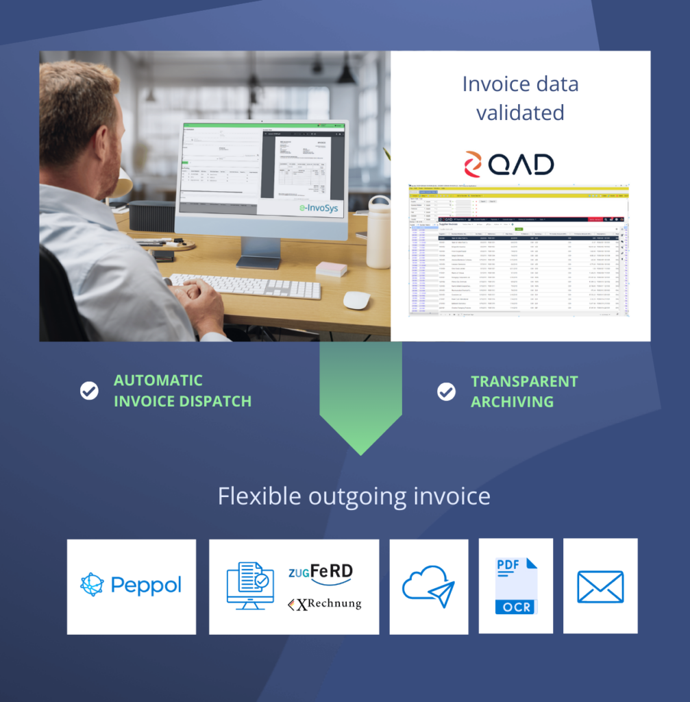 e-InvoSyS: e-invoice for QAD ERP e InvoSys invoice dispatch