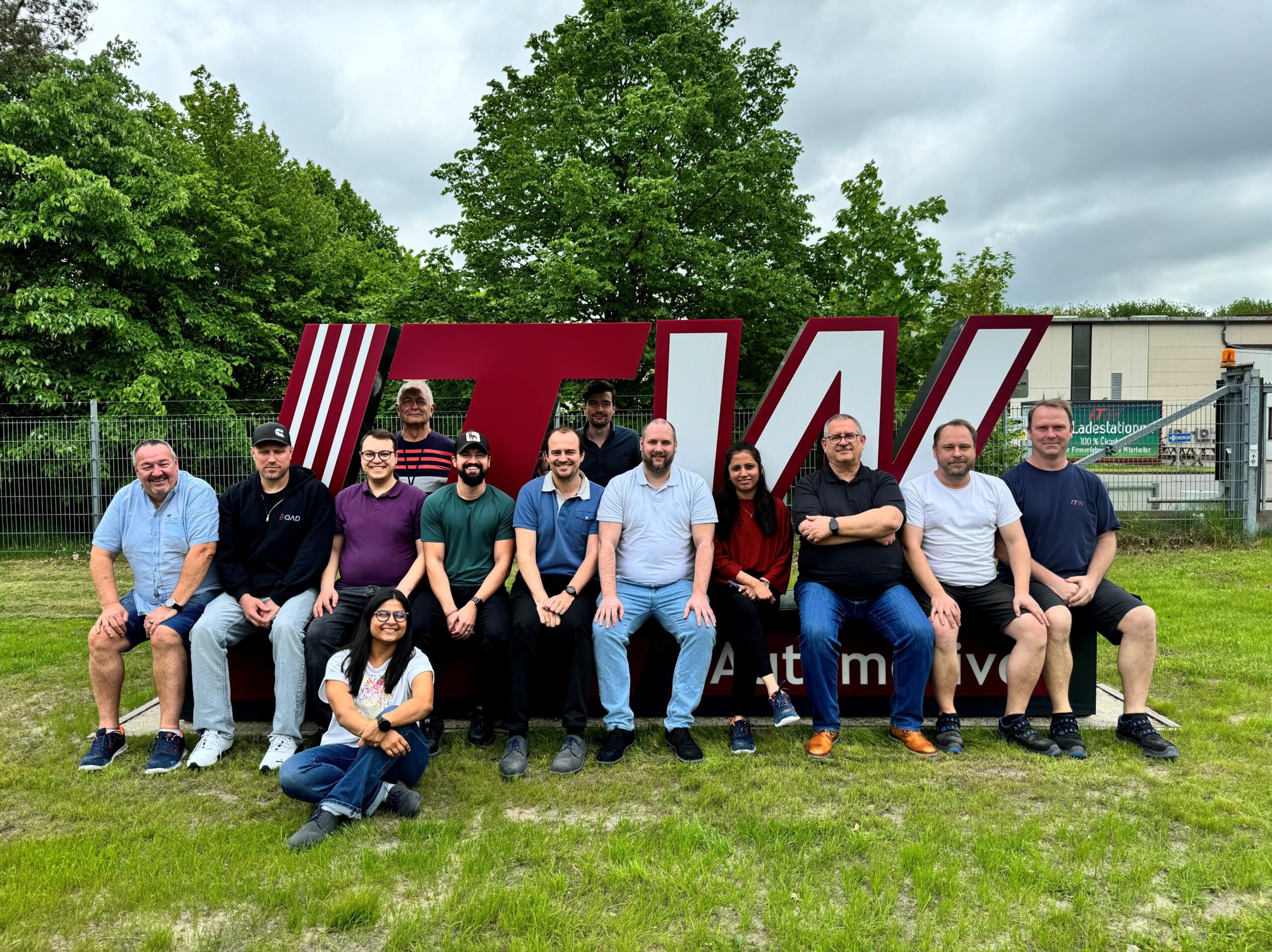 Ein Teil des Kontext-e-Teams zu Gast bei ITW